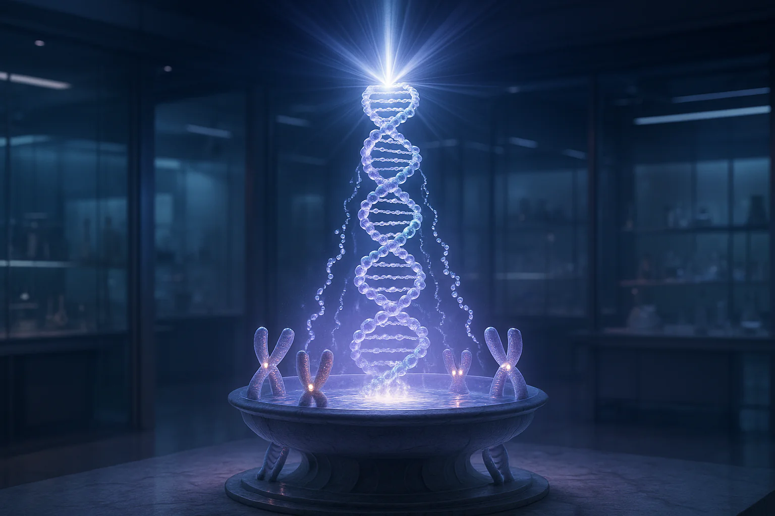 Doctor with holographic organs