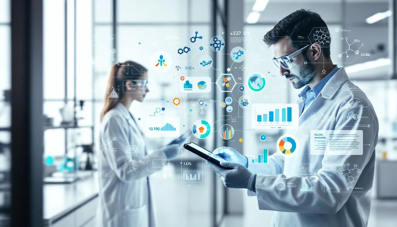 A consultation between a patient and a peptide expert.